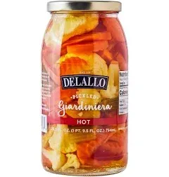 DeLallo Super Select Giardiniera, Mild - 25.5 oz