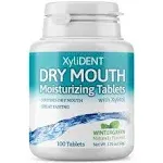 XyliDENT Dry Mouth Tablets Wintergreen 100 Tablets