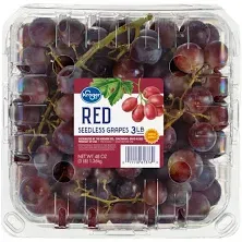 Kroger Clamshell Seedless Red Grapes