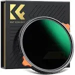 82mm True Color Variable ND2-32 (1-5 Stops) and CPL Circular Polarizing Lens Filter 2 in 1 for Camera Lens Neutral Density Polarizer Filter Nano-X