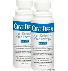 Cryoderm Cold Therapy 3 oz Roll On