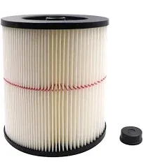 17816 Replacement Filter for Craftsman 9-17816 Wet/Dry Vacuum Cleaner Fit 5 Gall