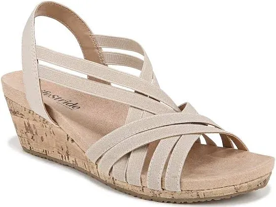 LifeStride Women's Mallory Strappy Wedge Sandal