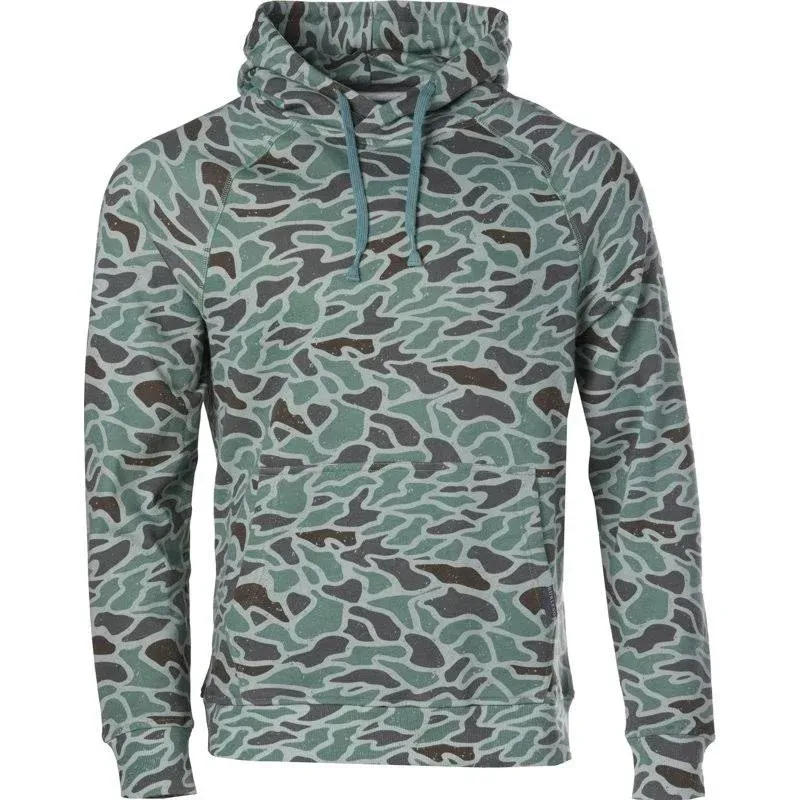 Fleece Hoodie - Retro Duck Camo