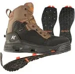 Korkers BuckSkin Wading Boots - 11 - Stud/Kling-On (Trade up)