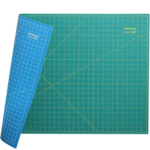 WORKLION Full 9" x 12" Art Self Healing PVC Cutting Mat