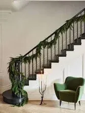 Real Touch Norfolk Pine Entry/Staircase Garland