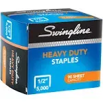 Swingline S.F. 39 Heavy-Duty 1/2" Leg Staples, 90-Sheet