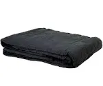 Sound Dampening Blanket 96" x 80", Black, Woven Cotton/Polyester