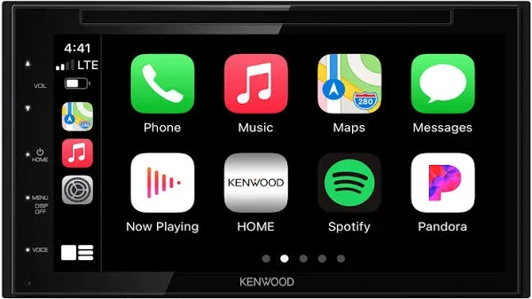 Kenwood DDX5707S 6.8" Digital Media Receiver with Apple CarPlay and Android Auto