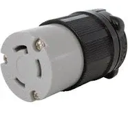 AC WORKS NEMA L6-30R 30A 250V 3-Prong Locking Female Connector