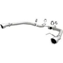 MagnaFlow Performance Exhaust System 19345: Axle-Back, Race Series, For 2015-2023 Ford Mustang, Dual Split Rear Exit Style