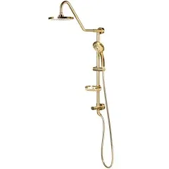 Pulse 1011-BG-1.8GPM ShowerSpas Brushed-Gold Shower System Kauai III