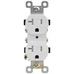 AIDA Duplex Electrical Receptacle Outlets, 20Amp 125V  Assorted Colors , Sizes 