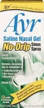 Ayr Saline Nasal Gel No-Drip Sinus Spray