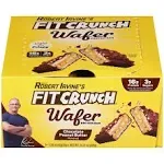 Fit Crunch Wafer Protein Bar Chocolate Peanut Butter - 9 Bars