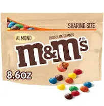 M&M's® Almond Milk Chocolate Candies - 8.6 oz