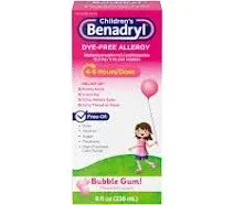 Benadryl Children's Dye-Free Allergy Liquid