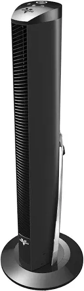 Vornado OSCR37 AE Oscillating Tower Fan and Air Circulator, Works with Alexa, Wh