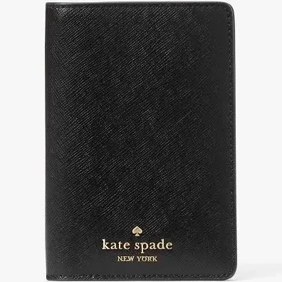 Kate Spade Madison Passport Holder, Black