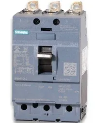 SIEMENS 3VA4140-4ED34-<wbr/>0AA0   ,CIRCUIT BREAKER,  3P/40A /480V/25kA   MAKE OFFER!