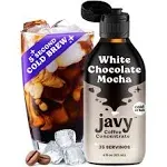 Javy Coffee Concentrate - Cold Brew Coffee, Perfect for Instant Iced Coffee, Cold Brewed Coffee and Hot Coffee, 35 Servings - Original Decaf