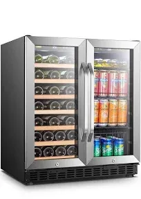 Lanbo Dual Zone Compressor Wine Cooler LW3370B