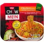 Nissin Chow Mein Noodles, Chicken Flavor - 4 oz