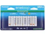 Panasonic Bk-4mcca12ba 12pk Eneloop AAA Battery