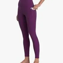 Colorfulkoala Women&#039;s High Waisted Yoga Pants 7/8 Length Leggings with Pockets