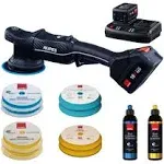 Rupes HLR15 iBrid Bigfoot Detailing Polisher Kit