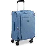 Delsey Paris Rami 21&#034; Softside Expandable Spinner Luggage - HEATHERED BLUE ONE