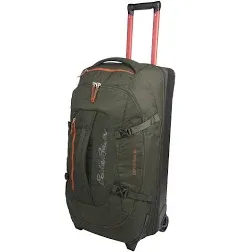 Eddie Bauer Expedition Duffel Bag 2.0-Made from Rugged Polycarbonate and Nylon, Black, 34L