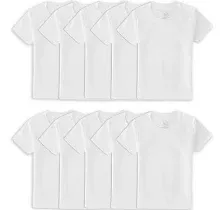 3 Pack of Fruit of the Loom Boys&#039; Cotton T-Shirt -XLarge 14-16 T White H-59-64&#034;