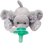 Nookums Paci-Plushies Buddies Adapts to Name Brand Pacifiers Suitable for All A