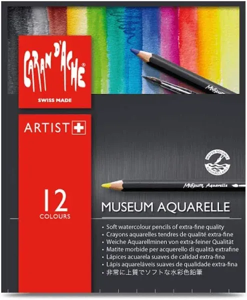 Caran d'Ache Museum Aquarelle Pencil Set of 20 - Landscape Assortment