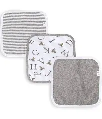 Burt's Bees Baby Hello Moon! Organic Washcloths 3 Pack