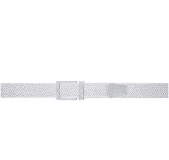 NWT Cuater by Travis Mathew Staggerwing Mens white STRETCH Belt, XL