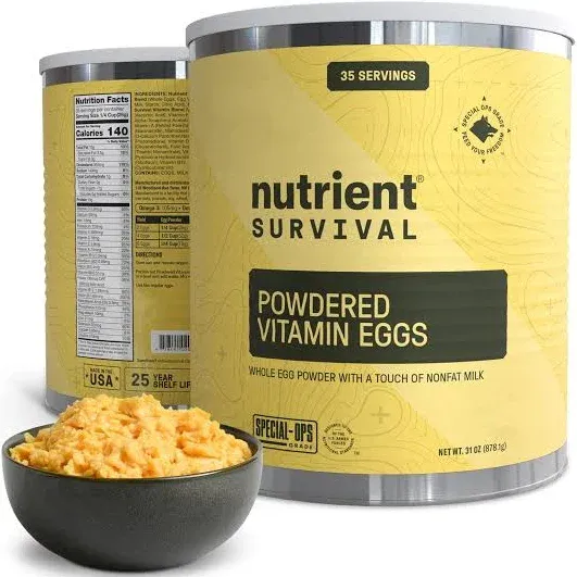 Nutrient Survival Powdered Vitamin Eggs Blend