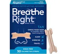 Breathe Right Nasal Strips