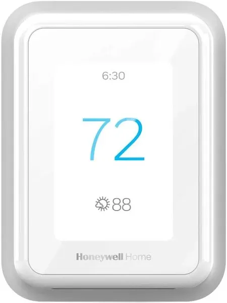 Honeywell Home - T9 Smart Programmable Touch-Screen Wi-Fi Thermostat - White