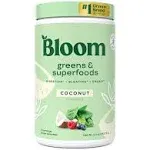 Bloom Nutrition Greens and Superfoods Powder, Coconut (5.4 oz)