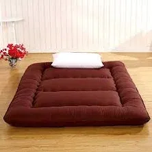 Japanese Floor Mattress Futon Mattress, Thicken Tatami Mat Sleeping Pad Foldable