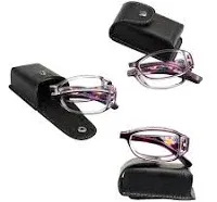 3 Pair Foldable Reading Glasses