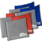 Wild Sports Pro Series Cornhole Bean Bag, Blue/Red - 8 pack