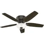 Hunter 52" Kenbridge Noble Bronze Ceiling Fan with Light