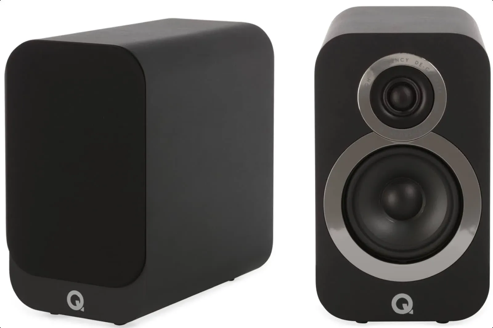 Q Acoustics 3010i Compact Bookshelf Speaker Pair (Carbon Black)