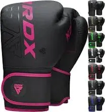 RDX Boxing Gloves Men Women Pro Training Sparring Maya Hide Leather Muay Thai MMA Kickboxing