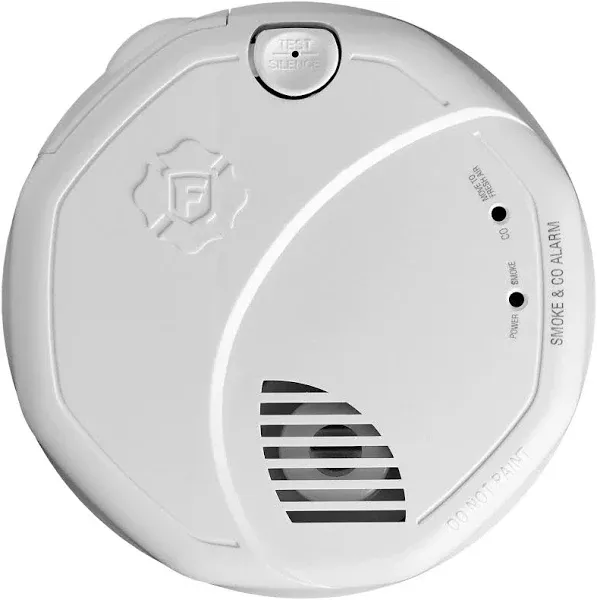 FirstAlert 2 IN 1 Smoke &amp; Carbon Monoxide Alarm Z Wave Plus Works W/ Ring Alarm 