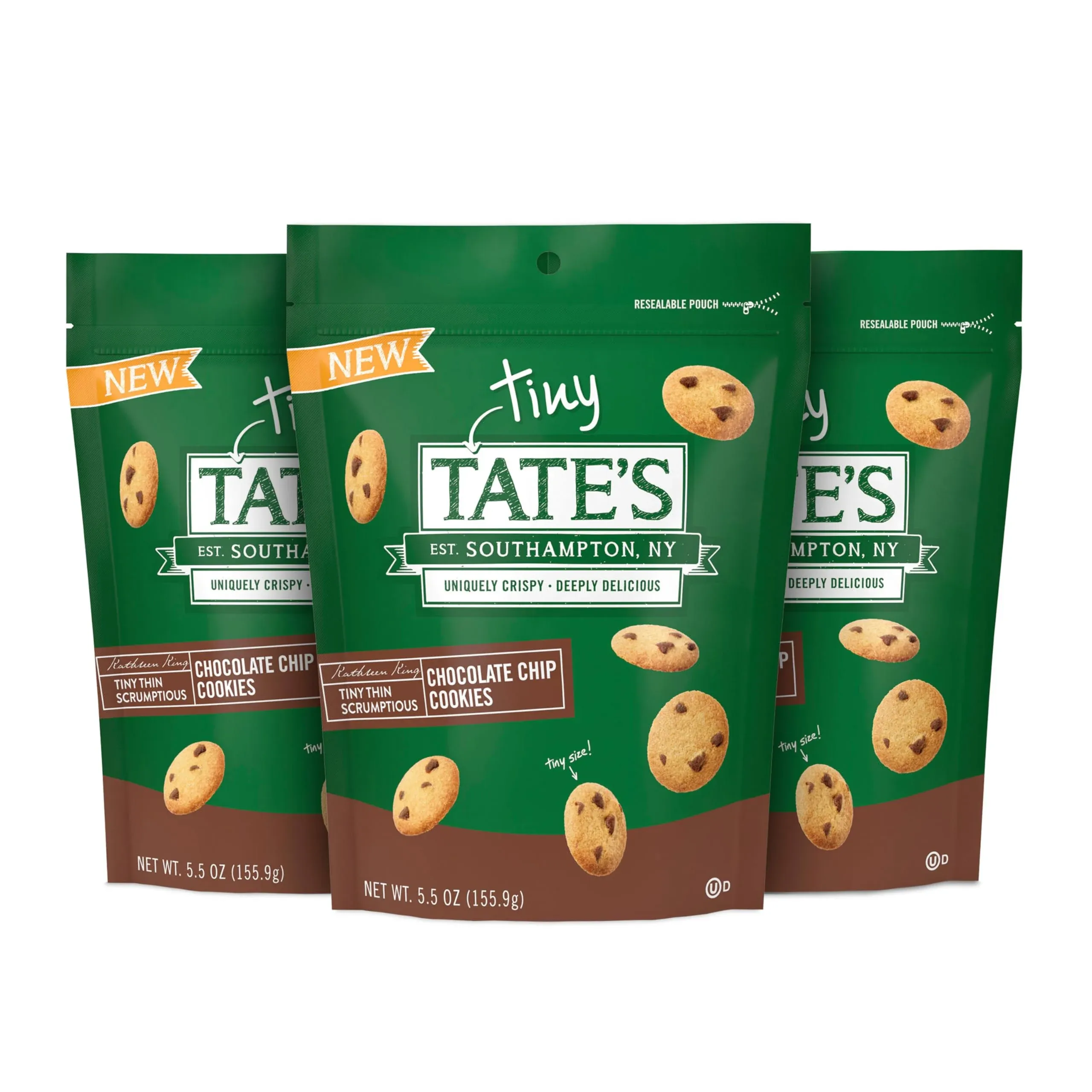 Tate&#039;S Bake Shop Tiny Tate&#039;S Chocolate Chip Cookies 5.5 Oz Bags (6 pack)